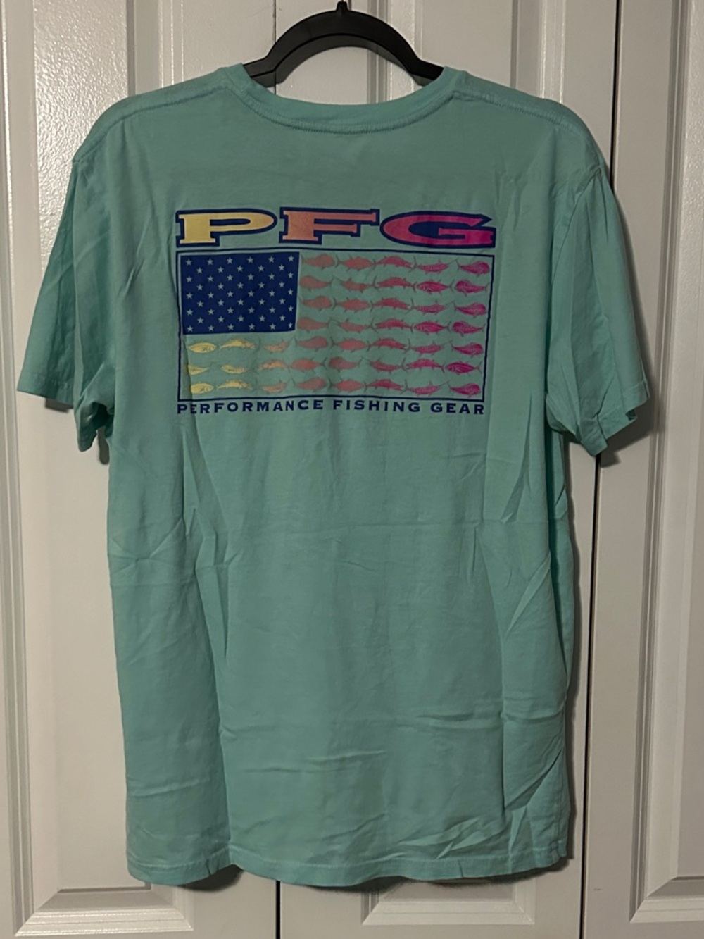 PFG Columbia Aqua Tshirt